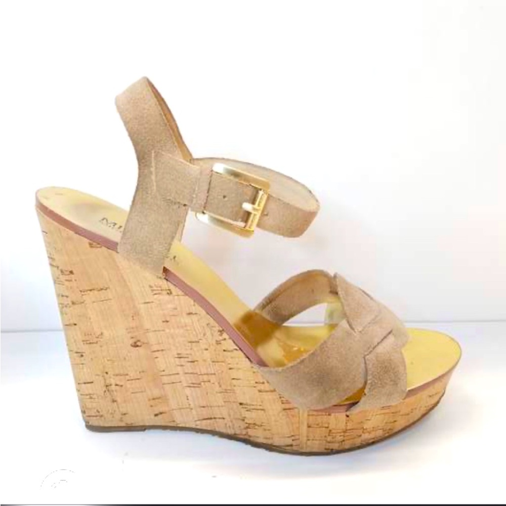 Micheal Kors Cork Wedge Heels